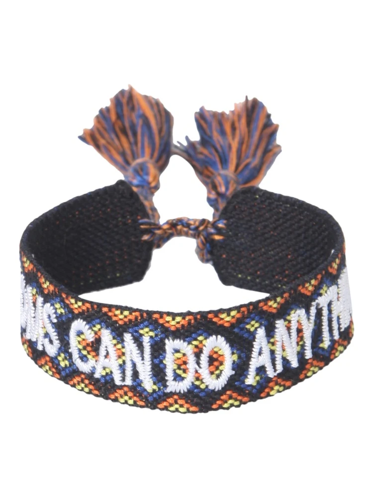 BRAIDED FABRIC BRACELET alternative