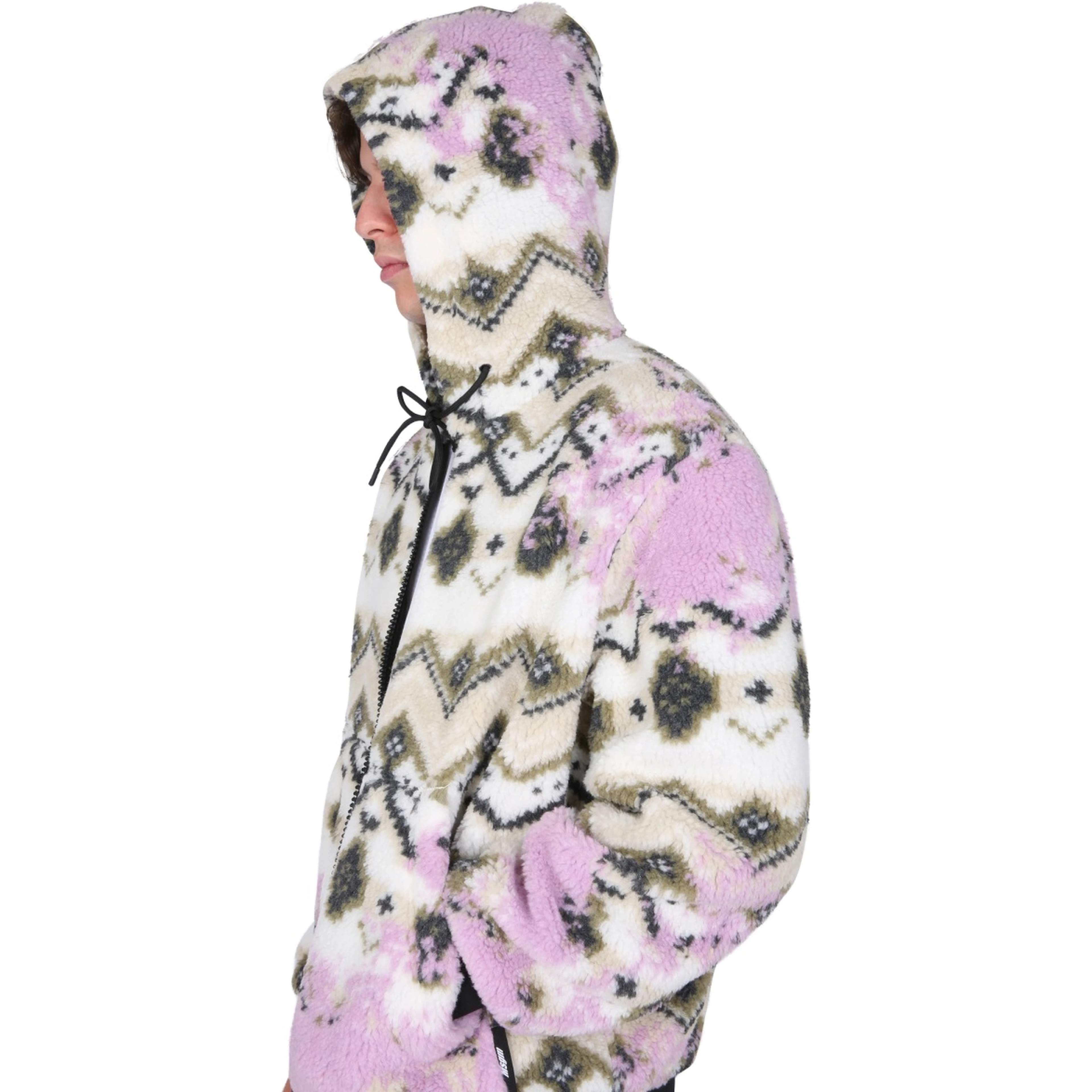 FLEECE SHERPA JACKET