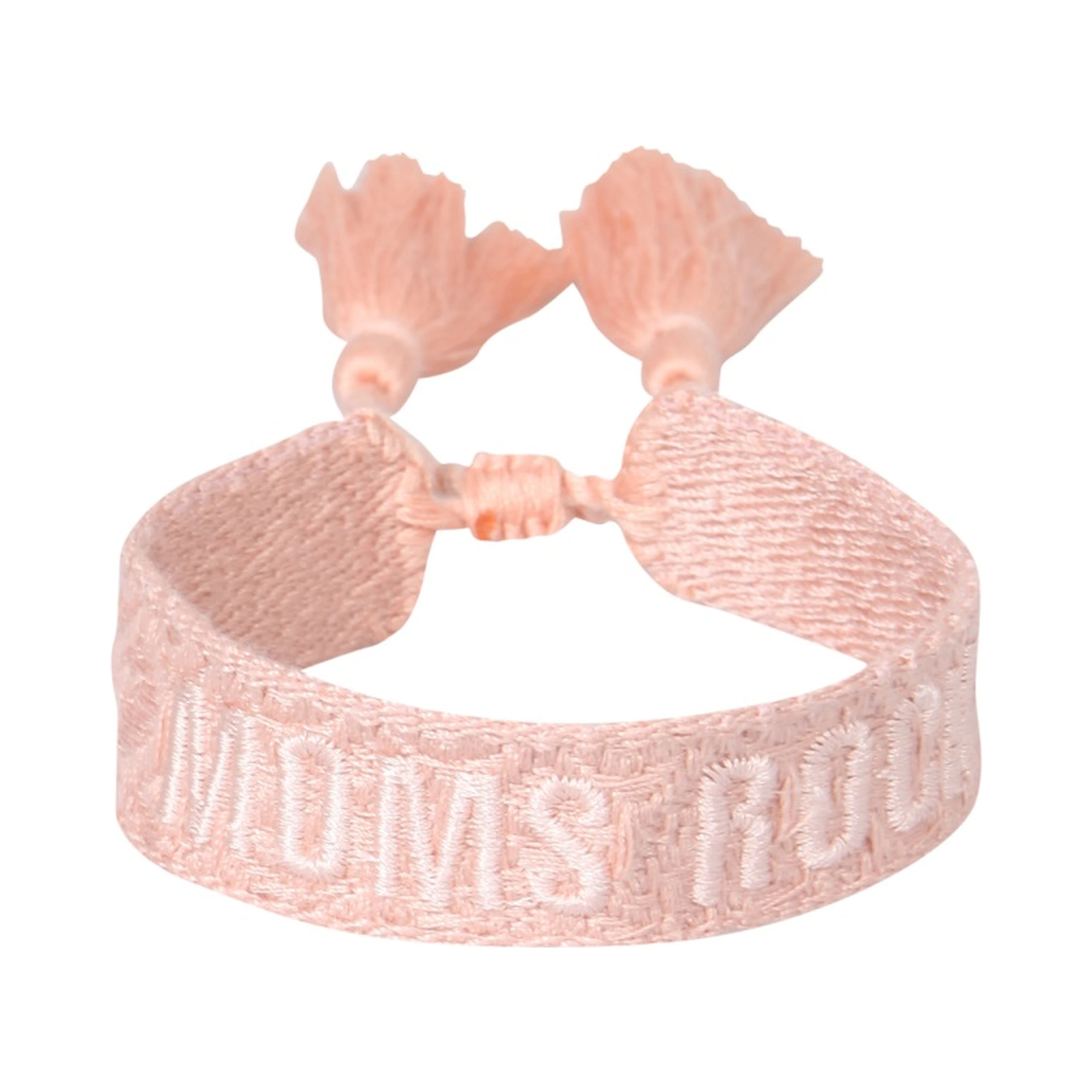 BRAIDED FABRIC BRACELET