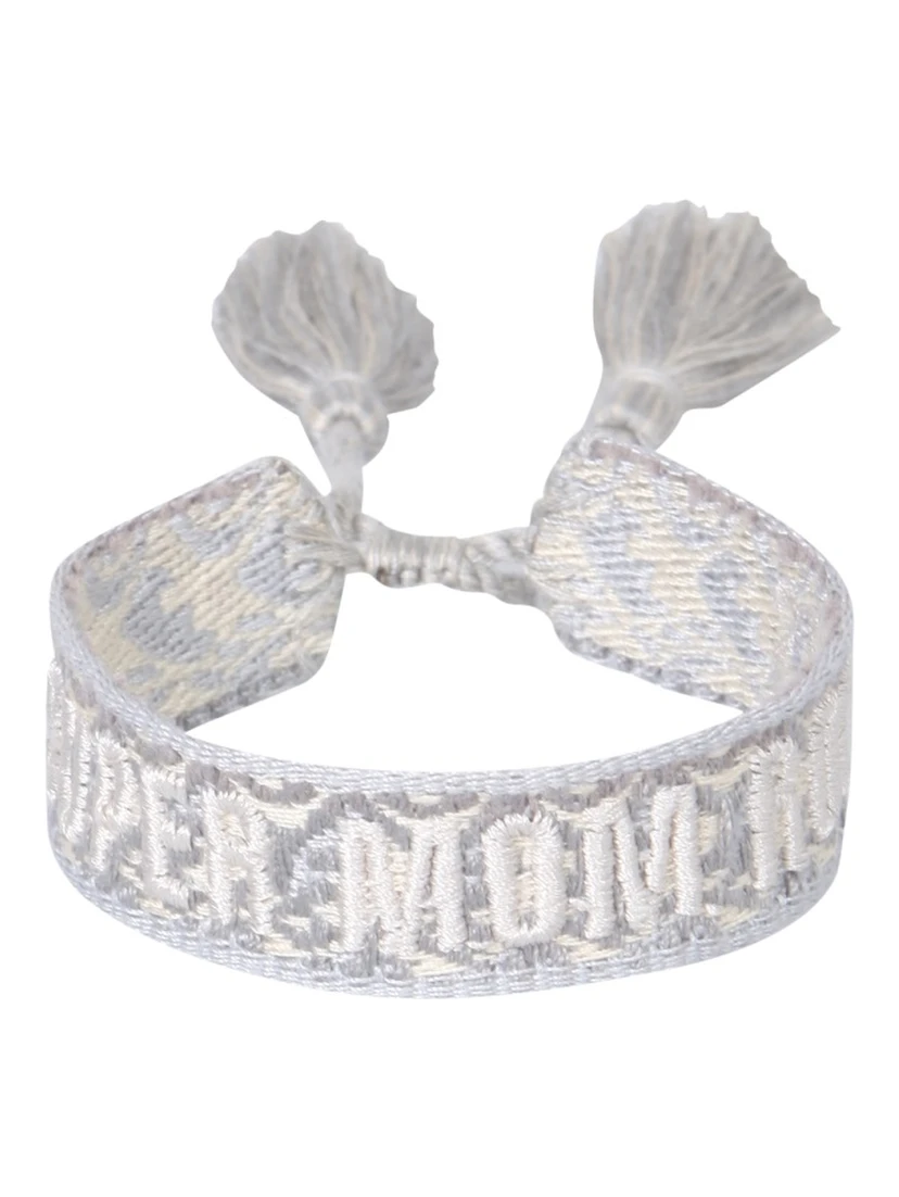 BRAIDED FABRIC BRACELET