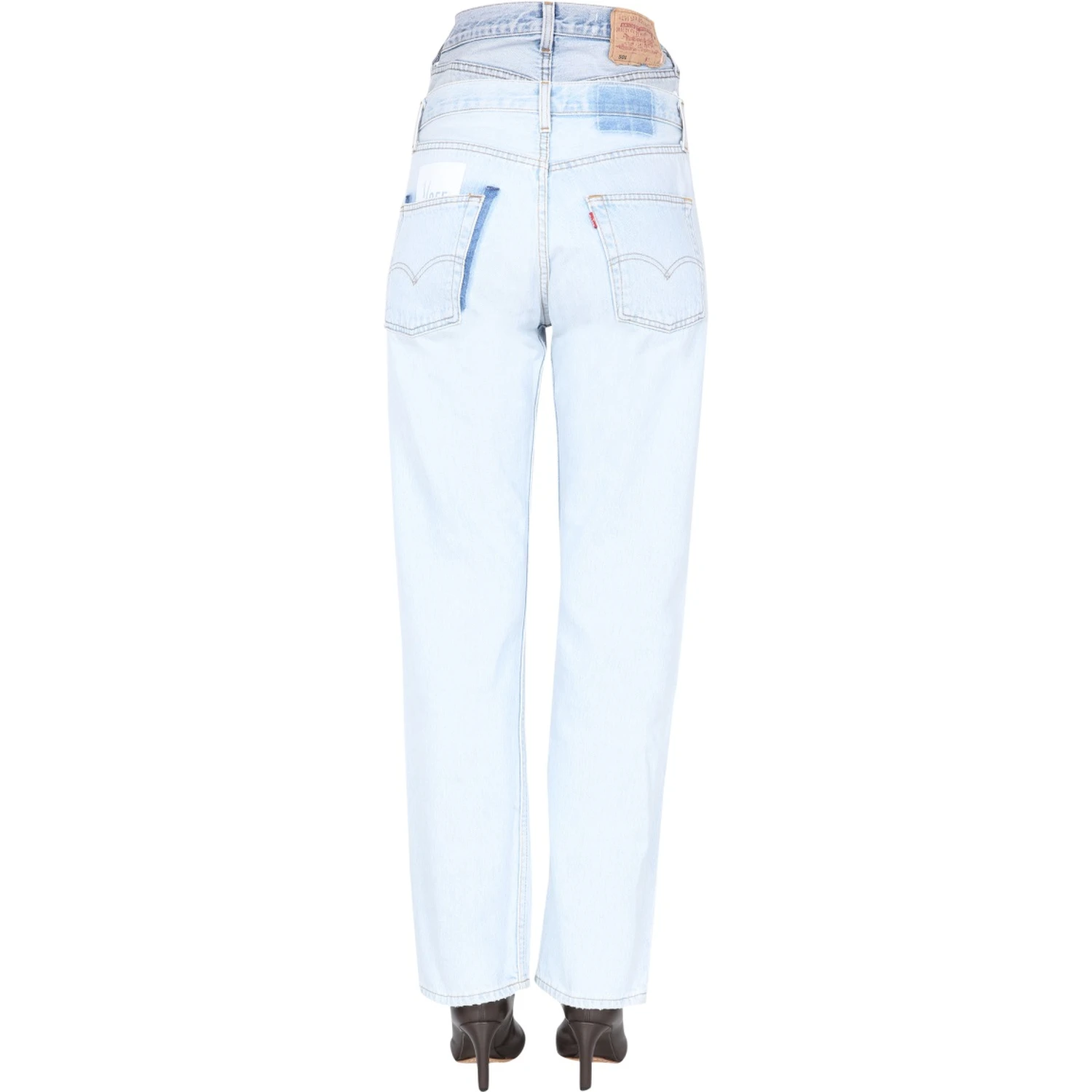 DOUBLE WAISTED JEANS