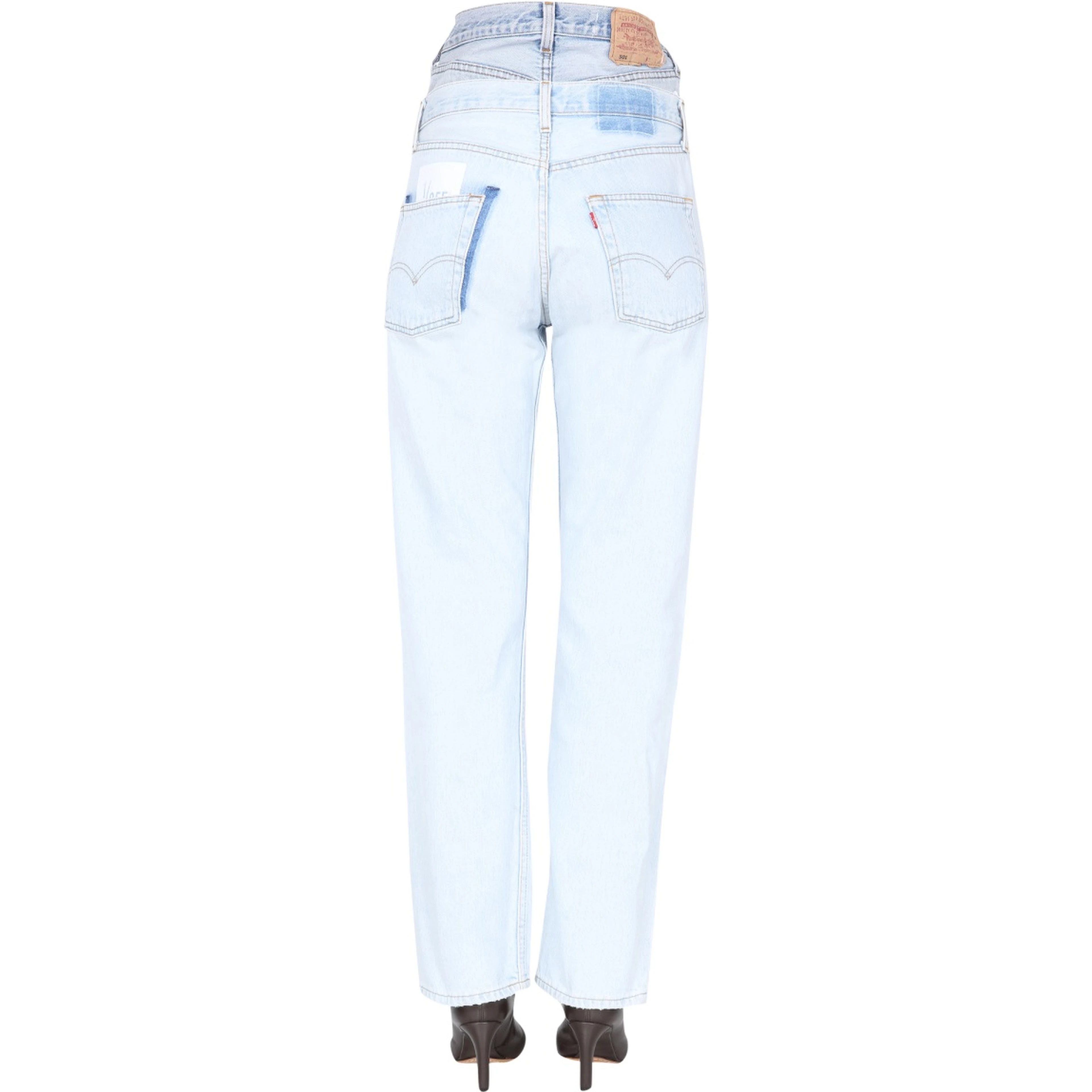 DOUBLE WAISTED JEANS