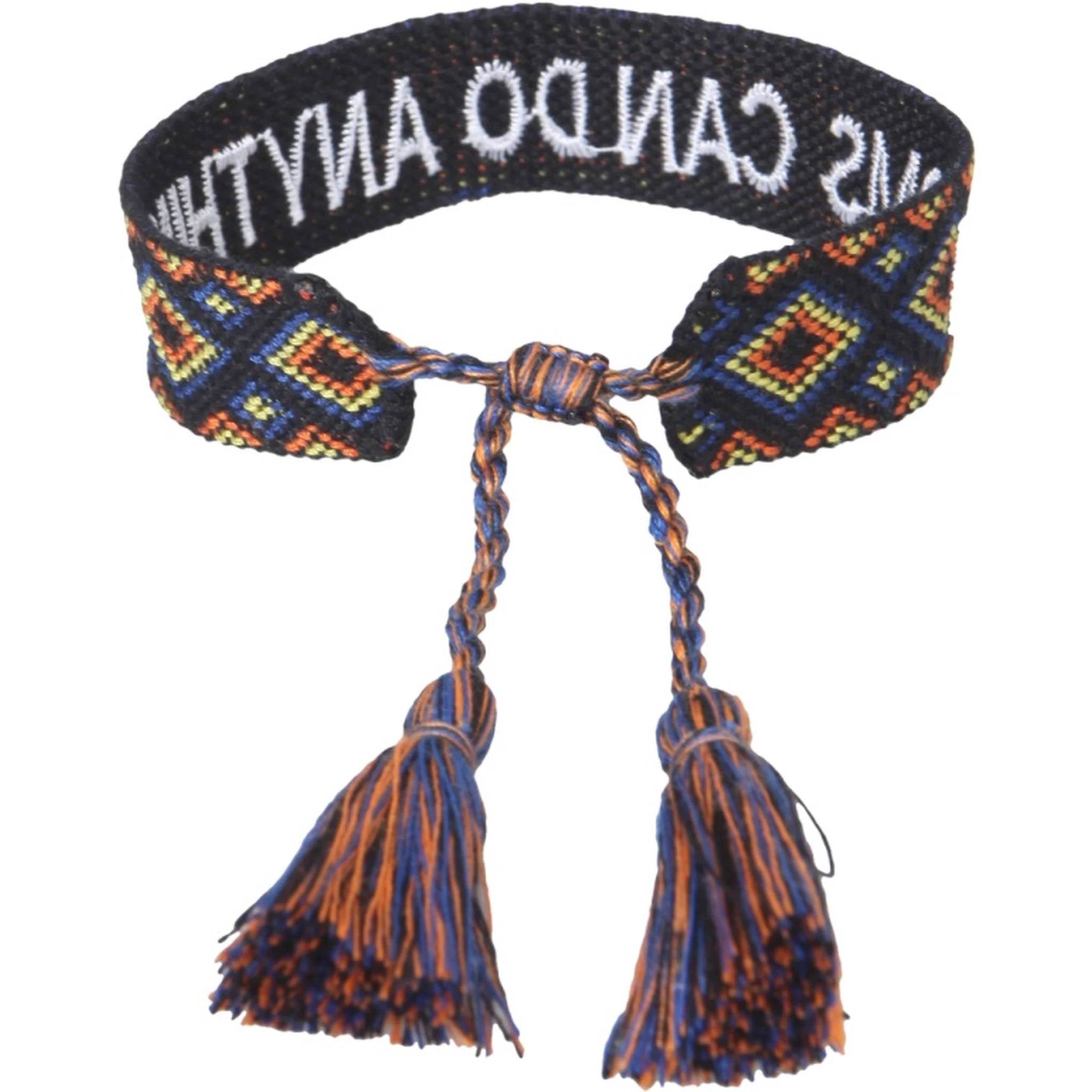 BRAIDED FABRIC BRACELET