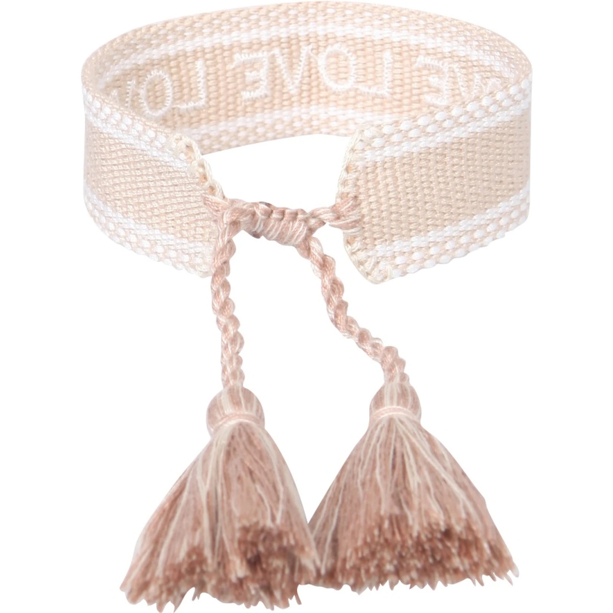 BRAIDED FABRIC BRACELET