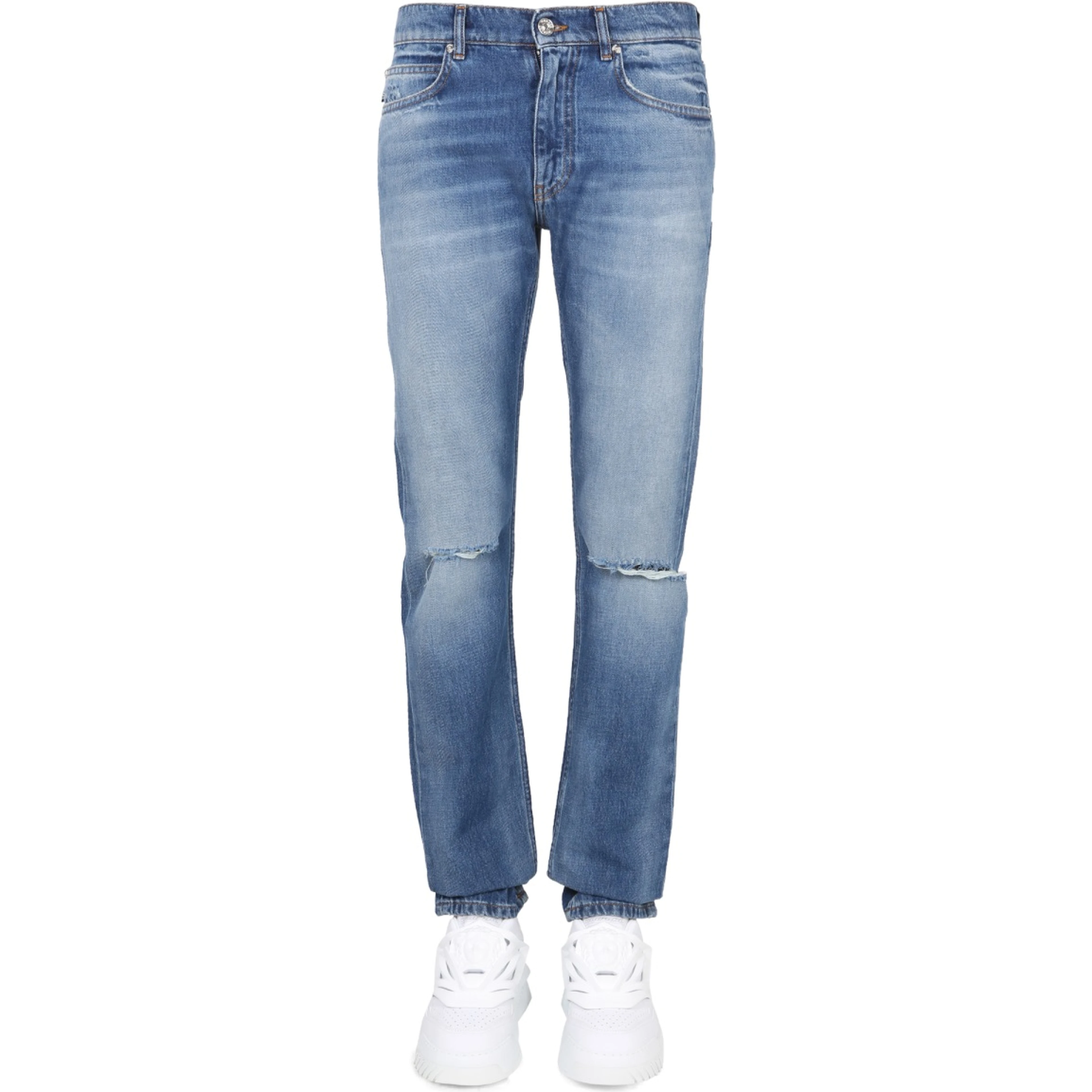 JEANS CON PATCH LOGO