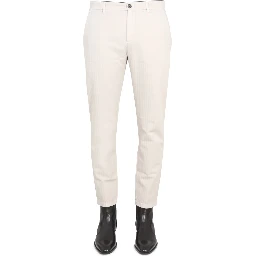PANTS WITH LOGO PATCH