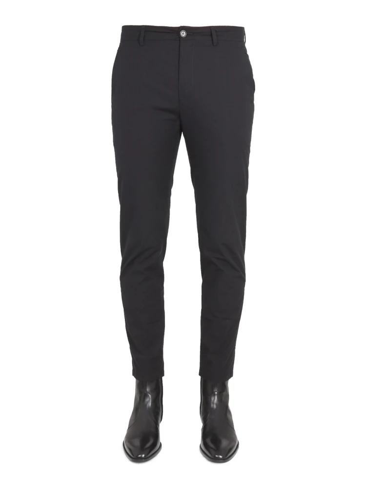 PANTS WITH LOGO PATCH