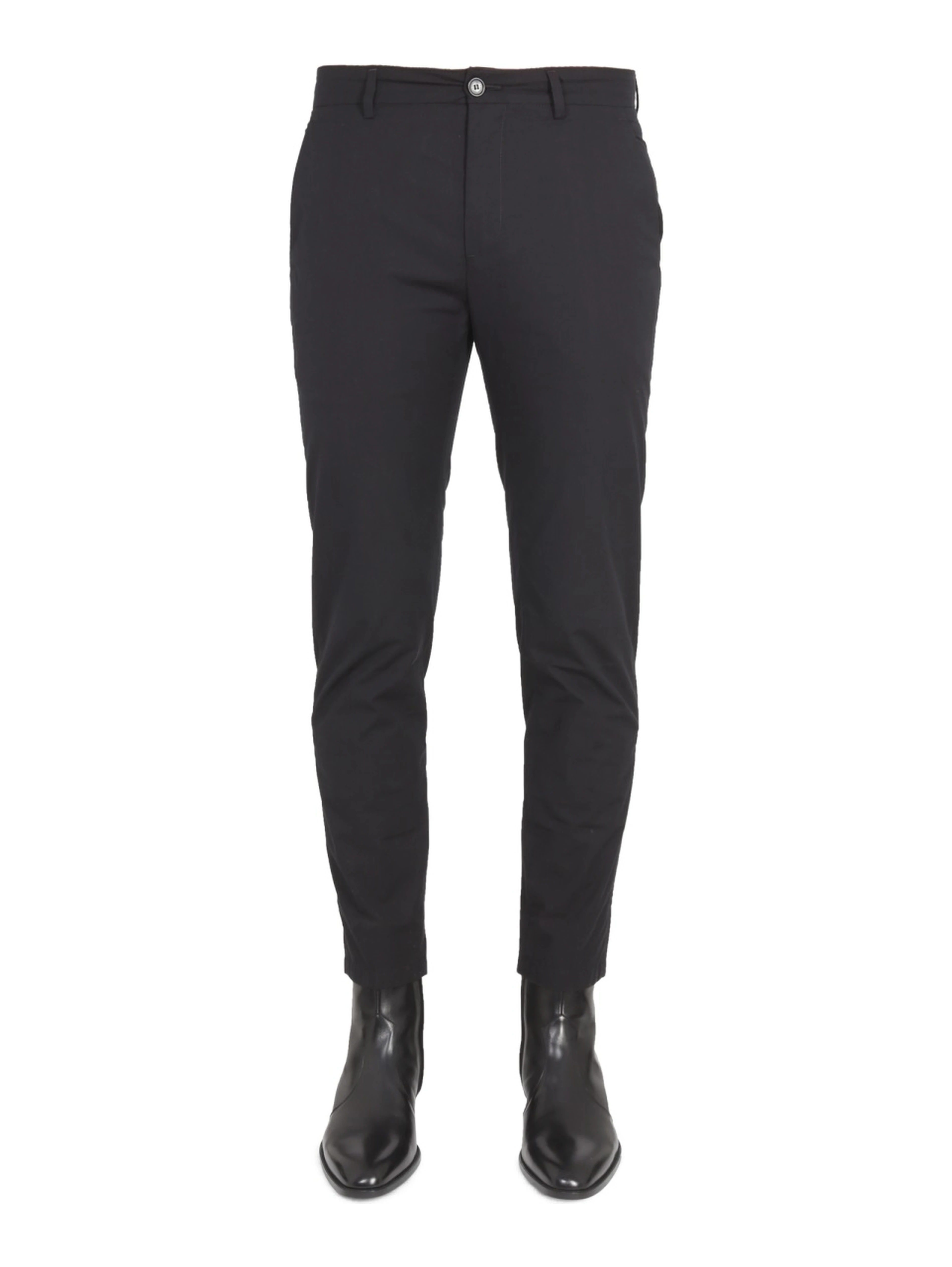 PANTS WITH LOGO PATCH
