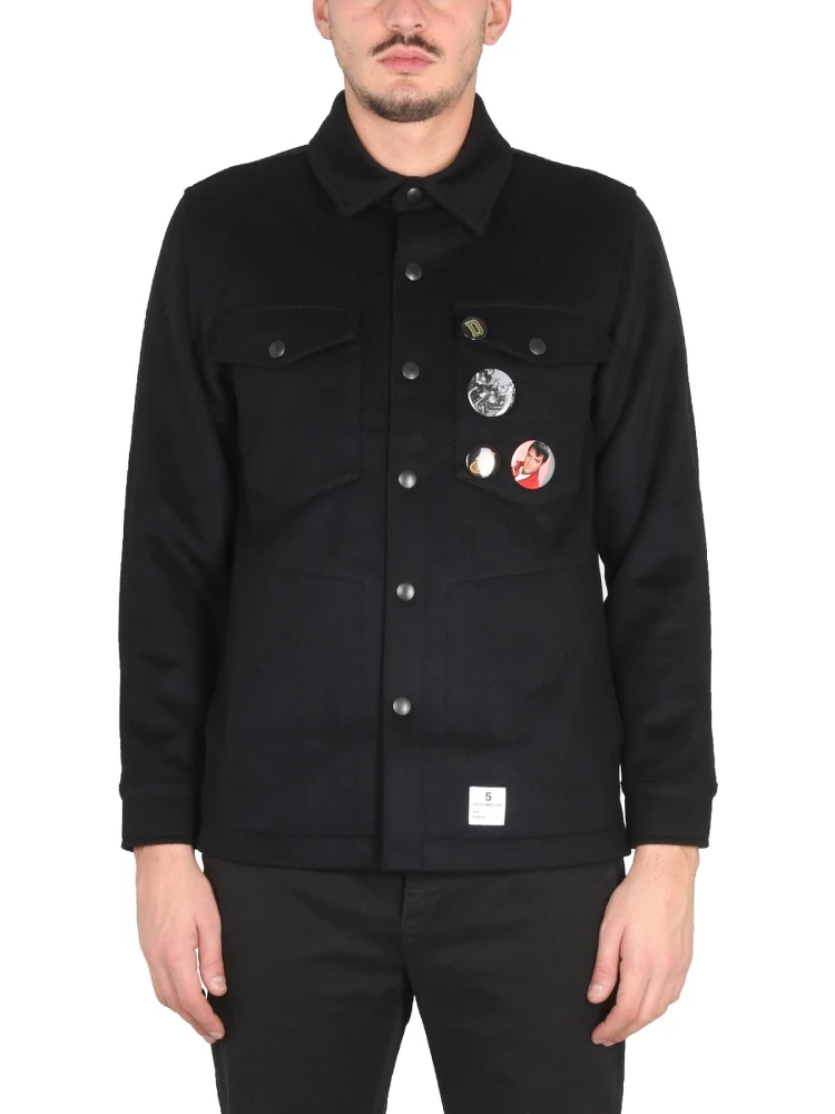 JACKET WITH PINS