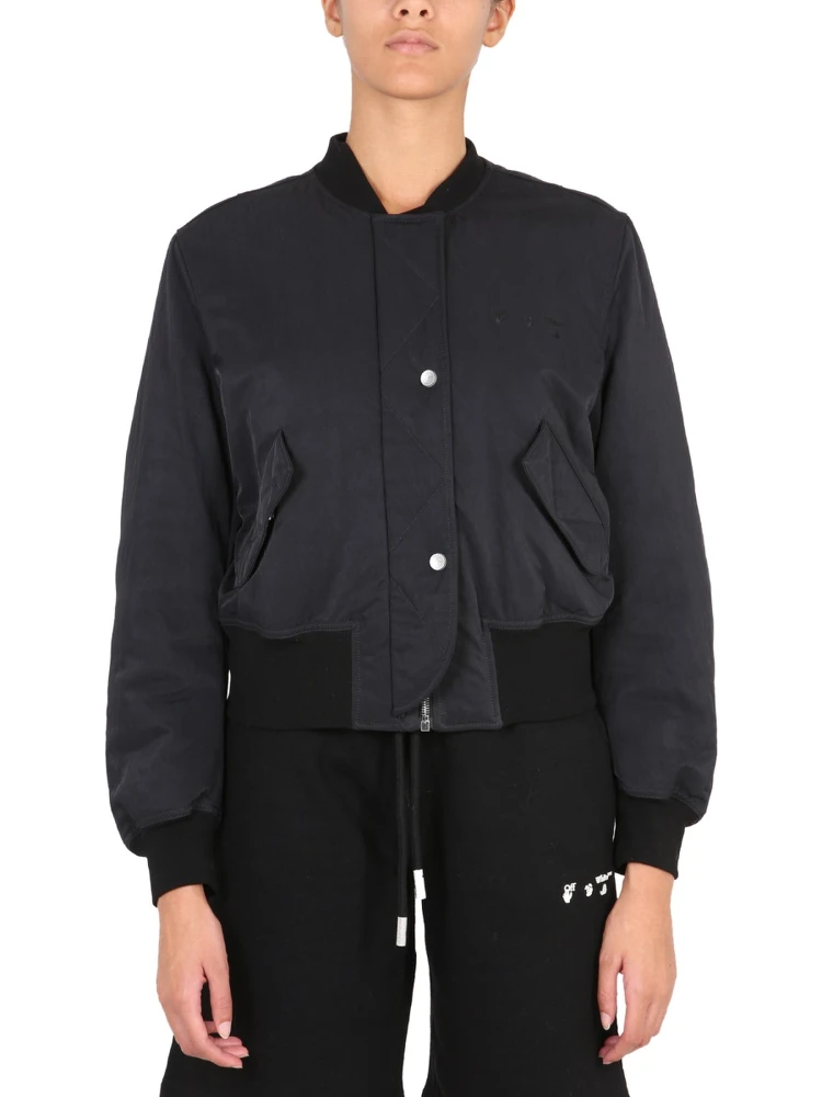 BOMBER CON STAMPA LOGO