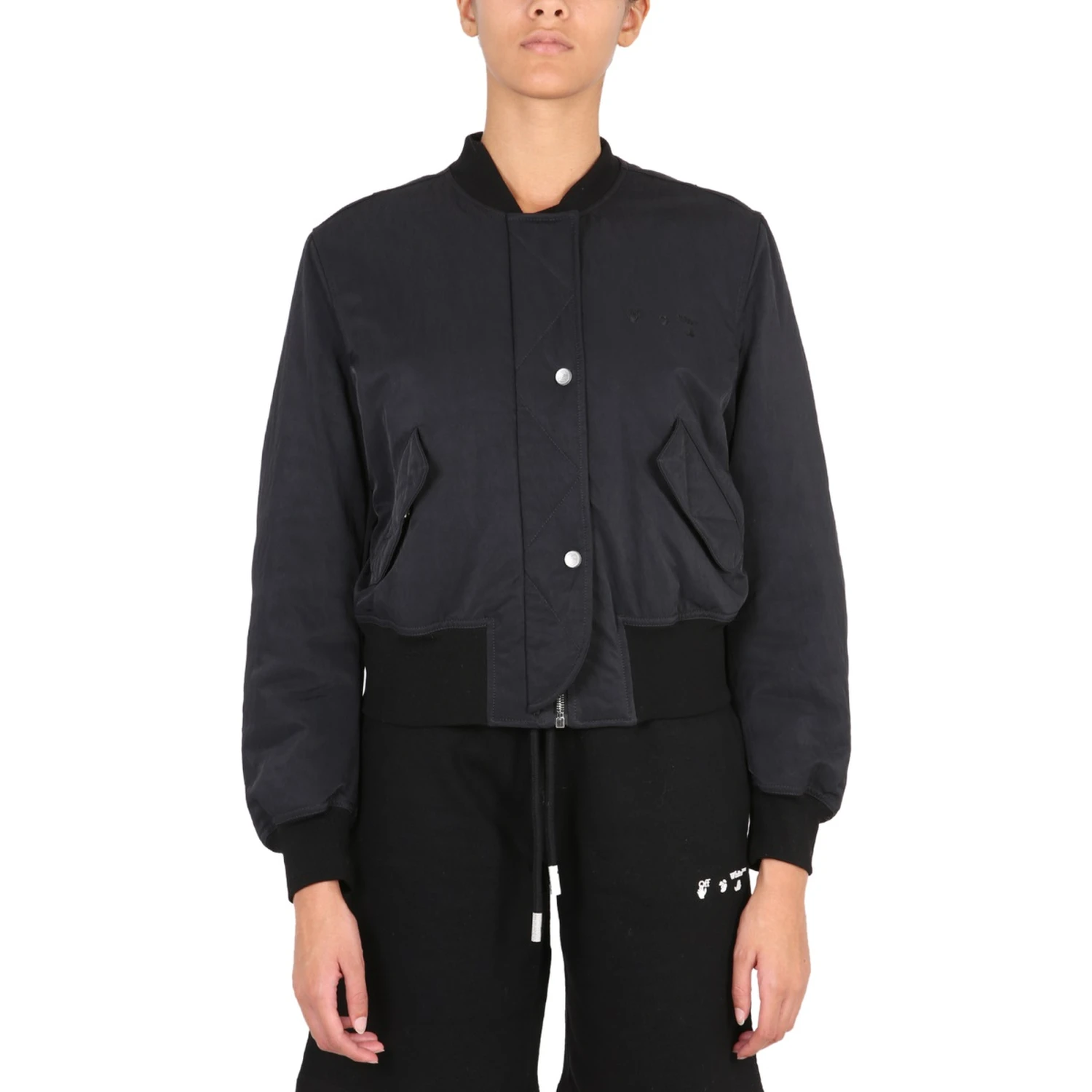 BOMBER CON STAMPA LOGO