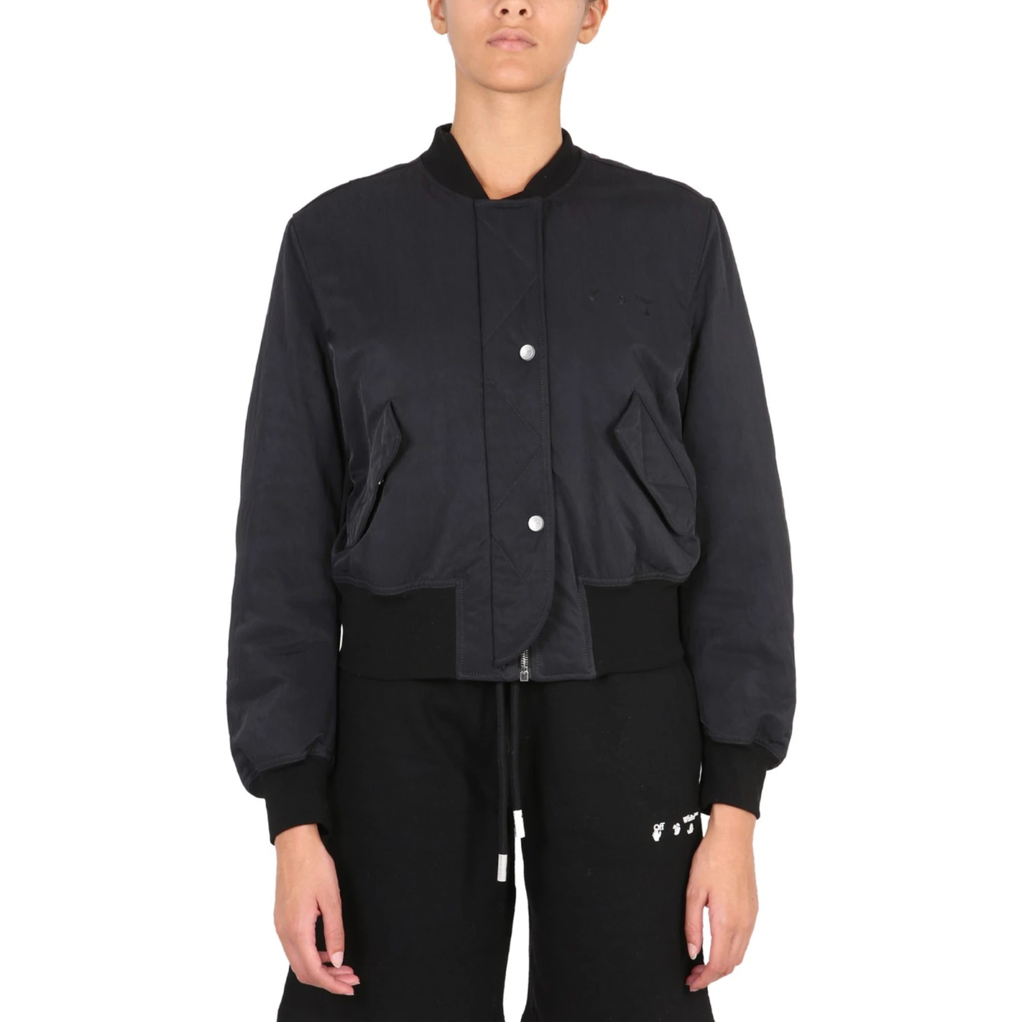 BOMBER CON STAMPA LOGO