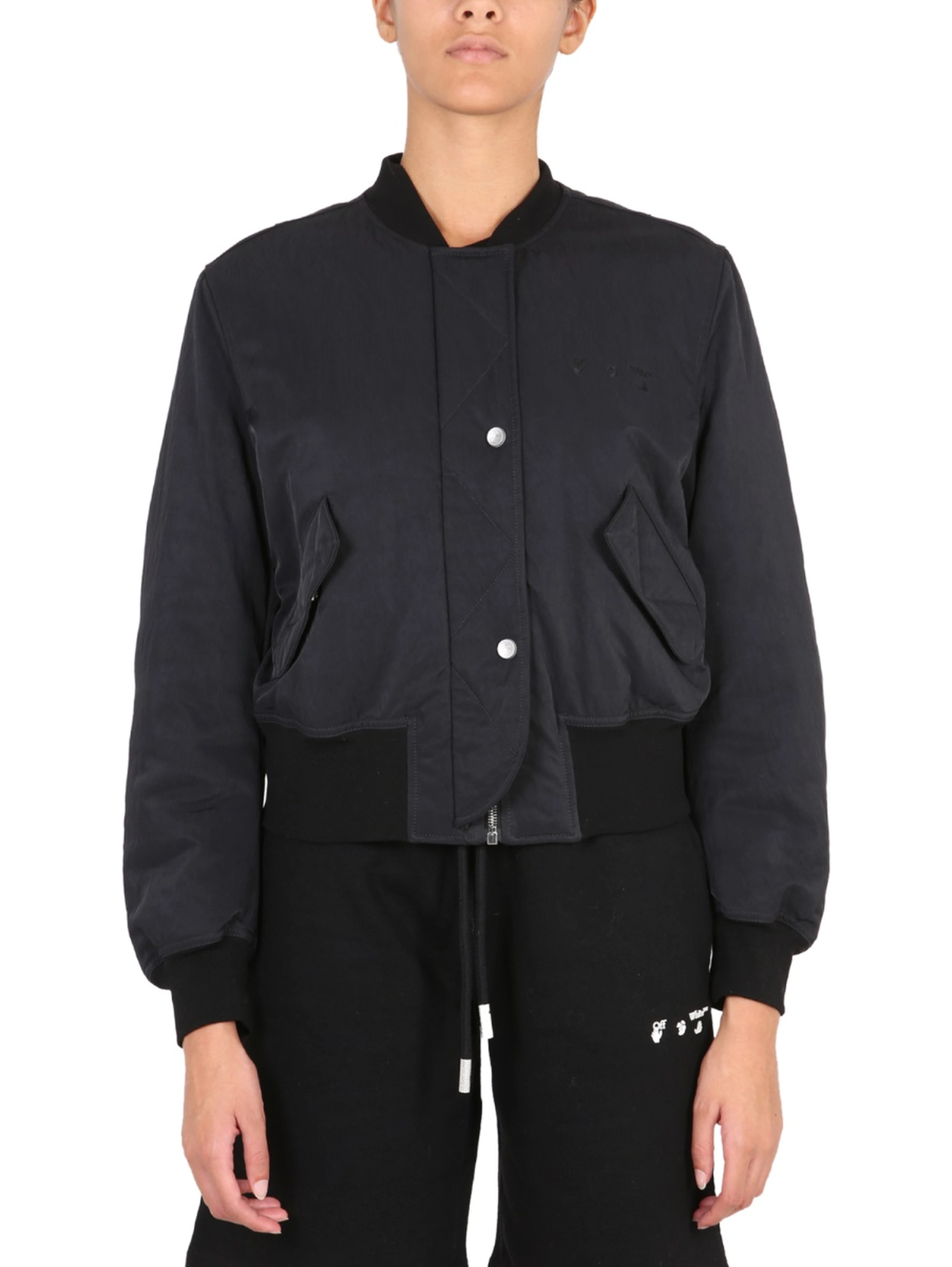 BOMBER CON STAMPA LOGO