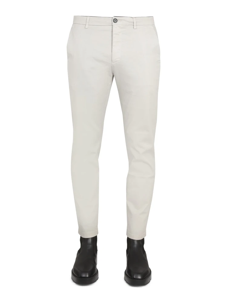PANTS WITH LOGO PATCH