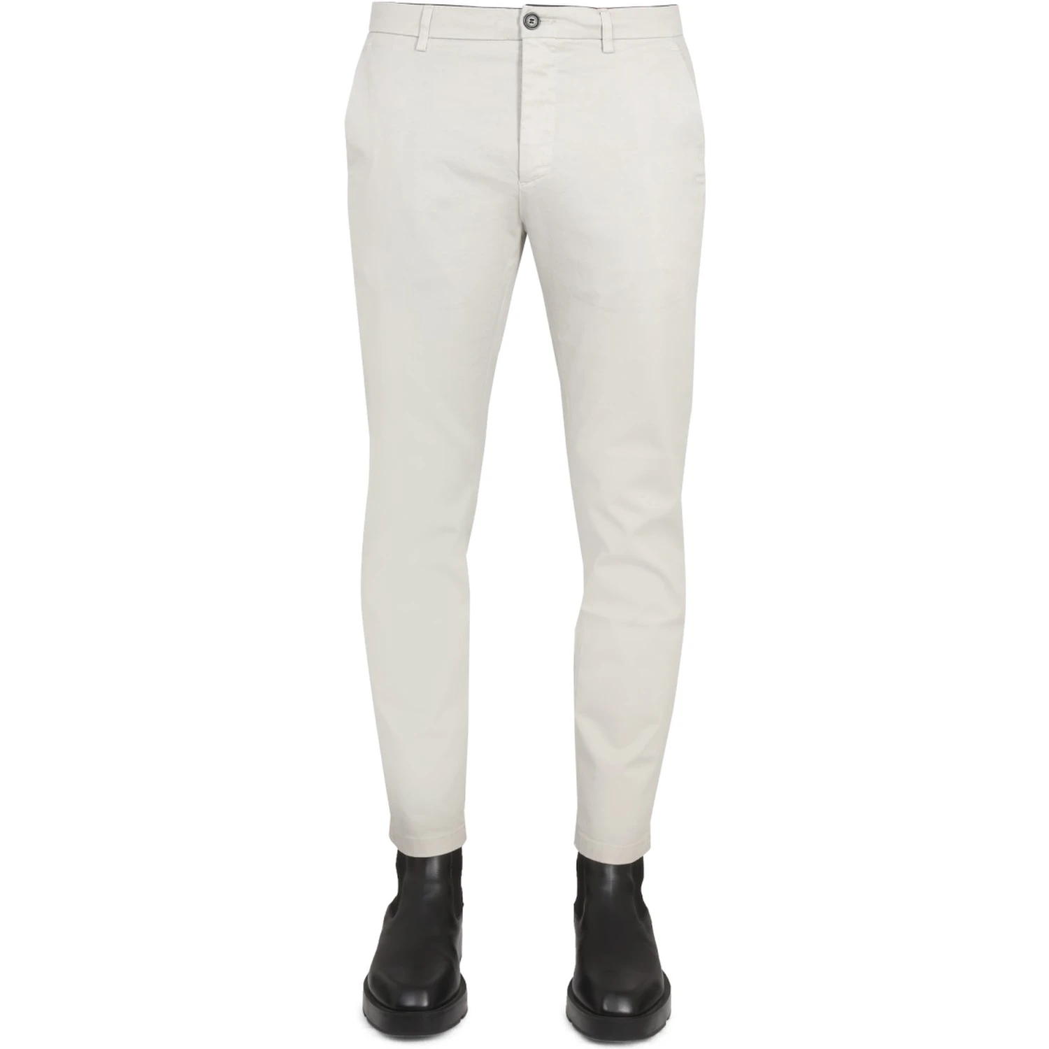 PANTS WITH LOGO PATCH