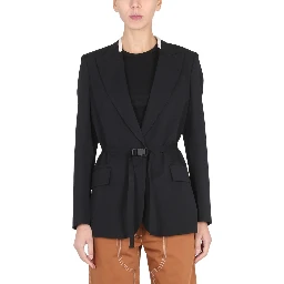 BELTED BLAZER