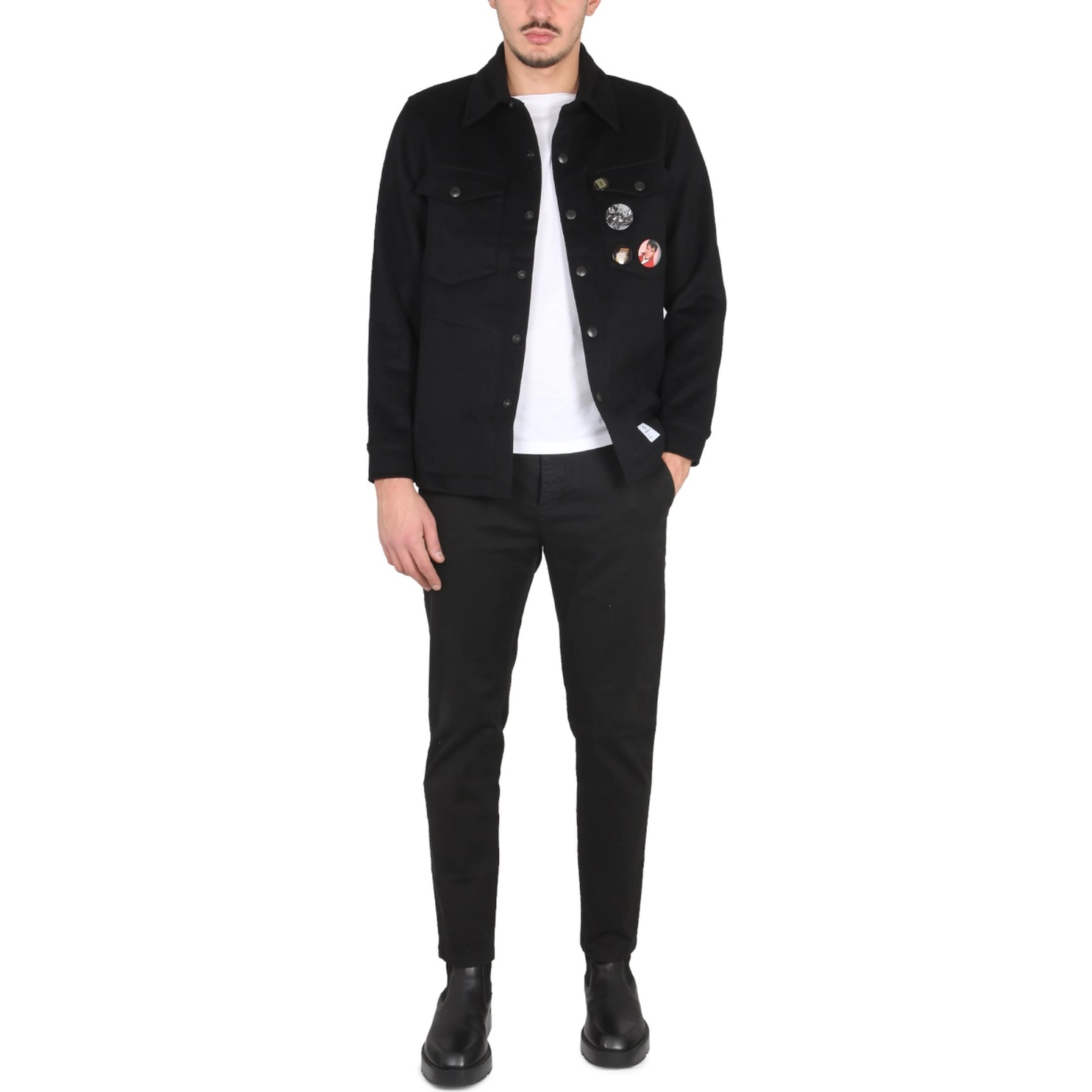 JACKET WITH PINS