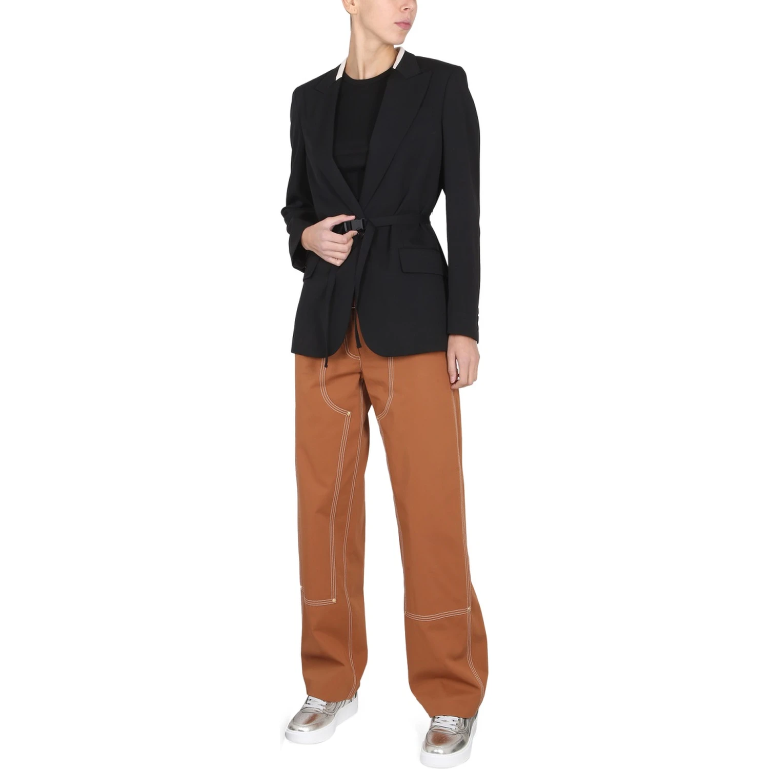BELTED BLAZER