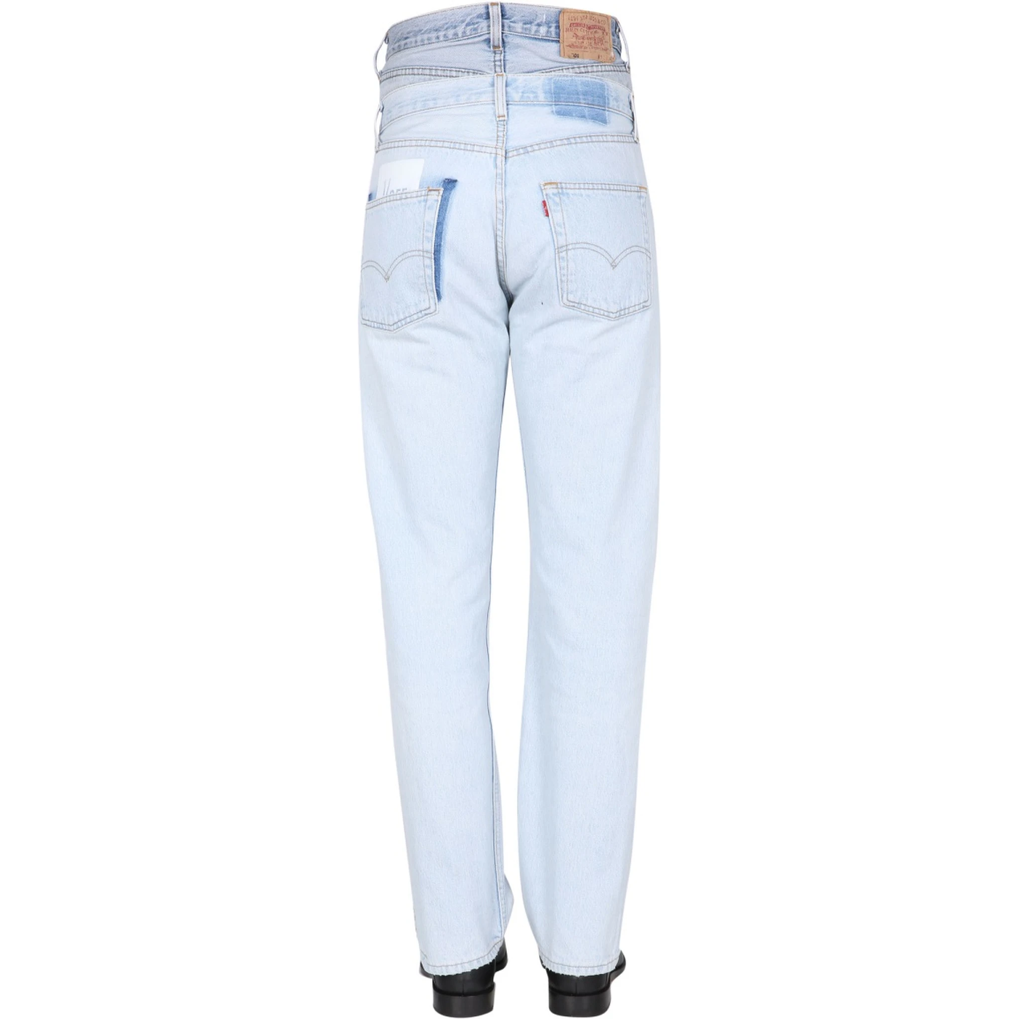 DOUBLE WAISTED JEANS