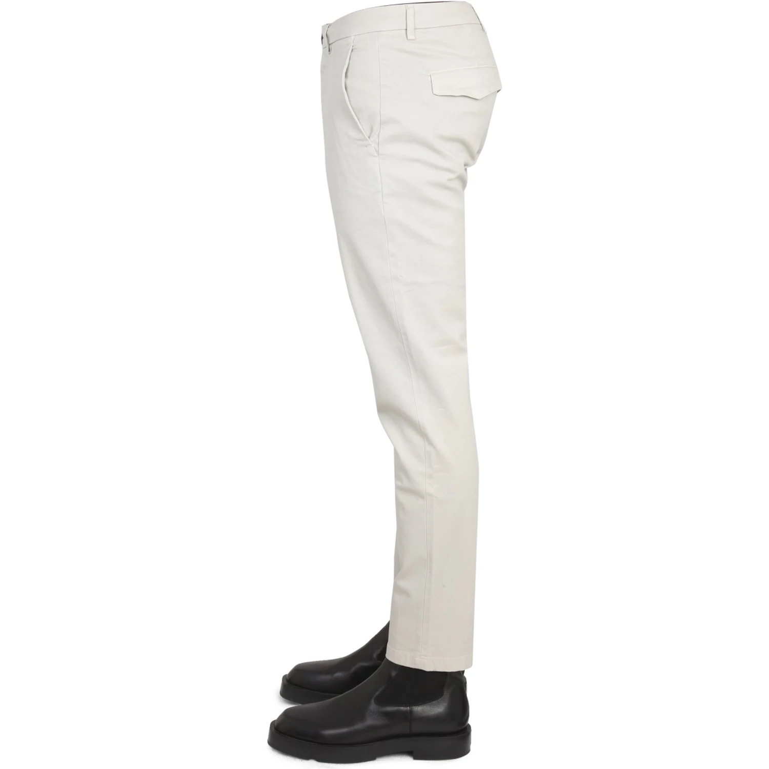 PANTS WITH LOGO PATCH