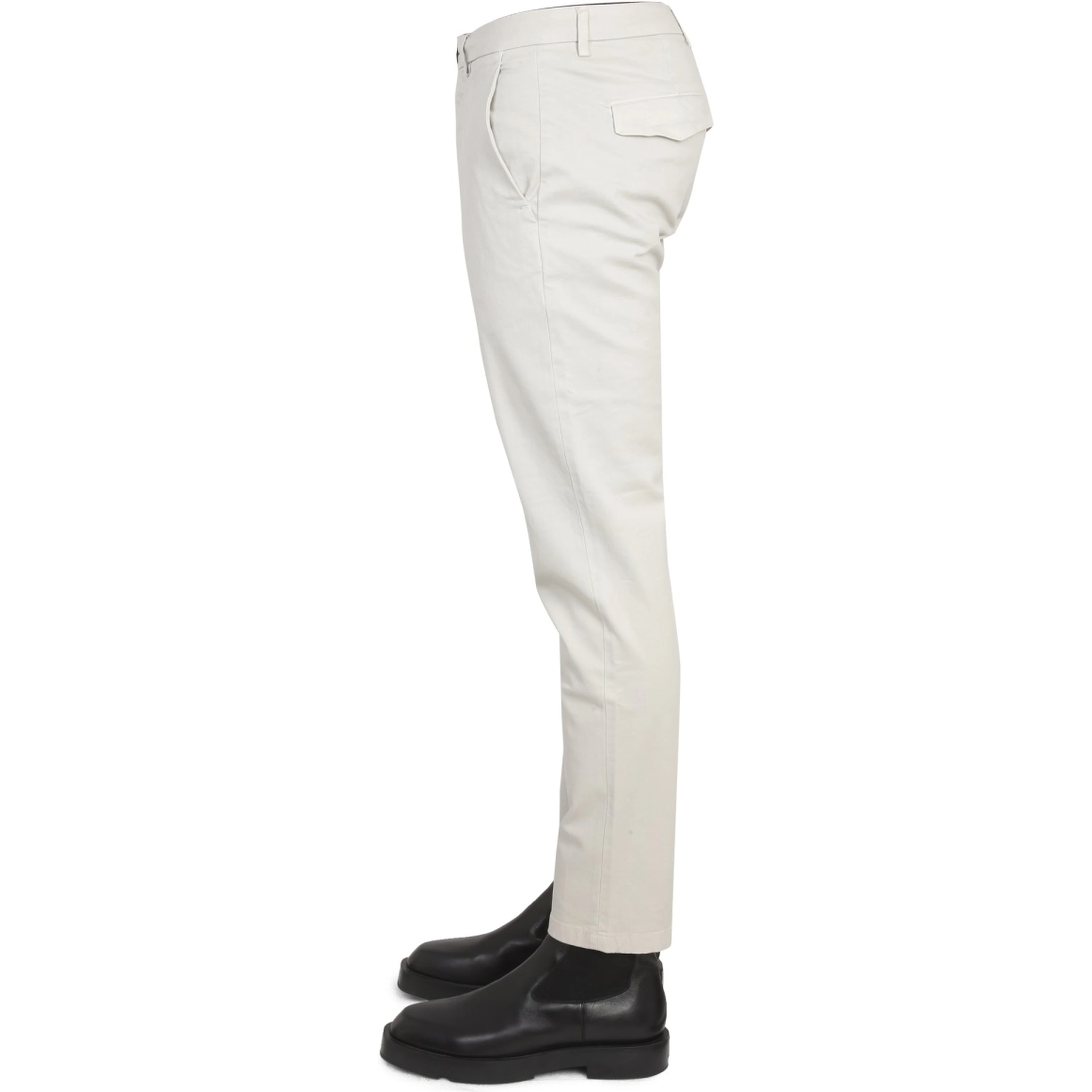PANTS WITH LOGO PATCH