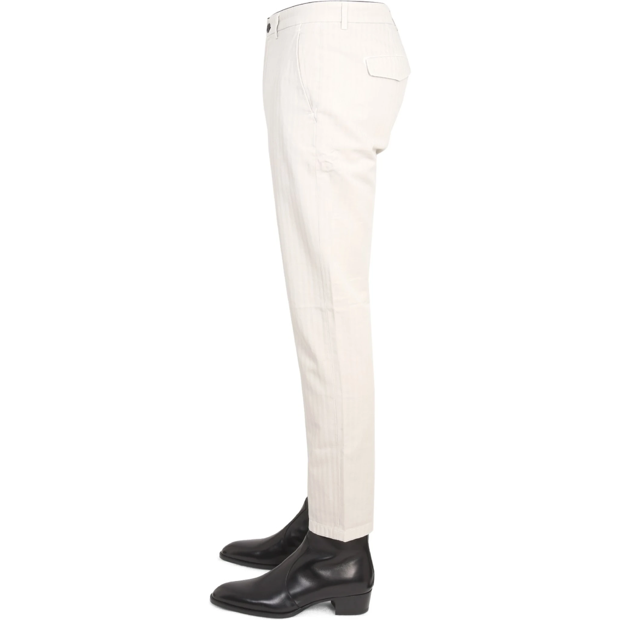 PANTS WITH LOGO PATCH