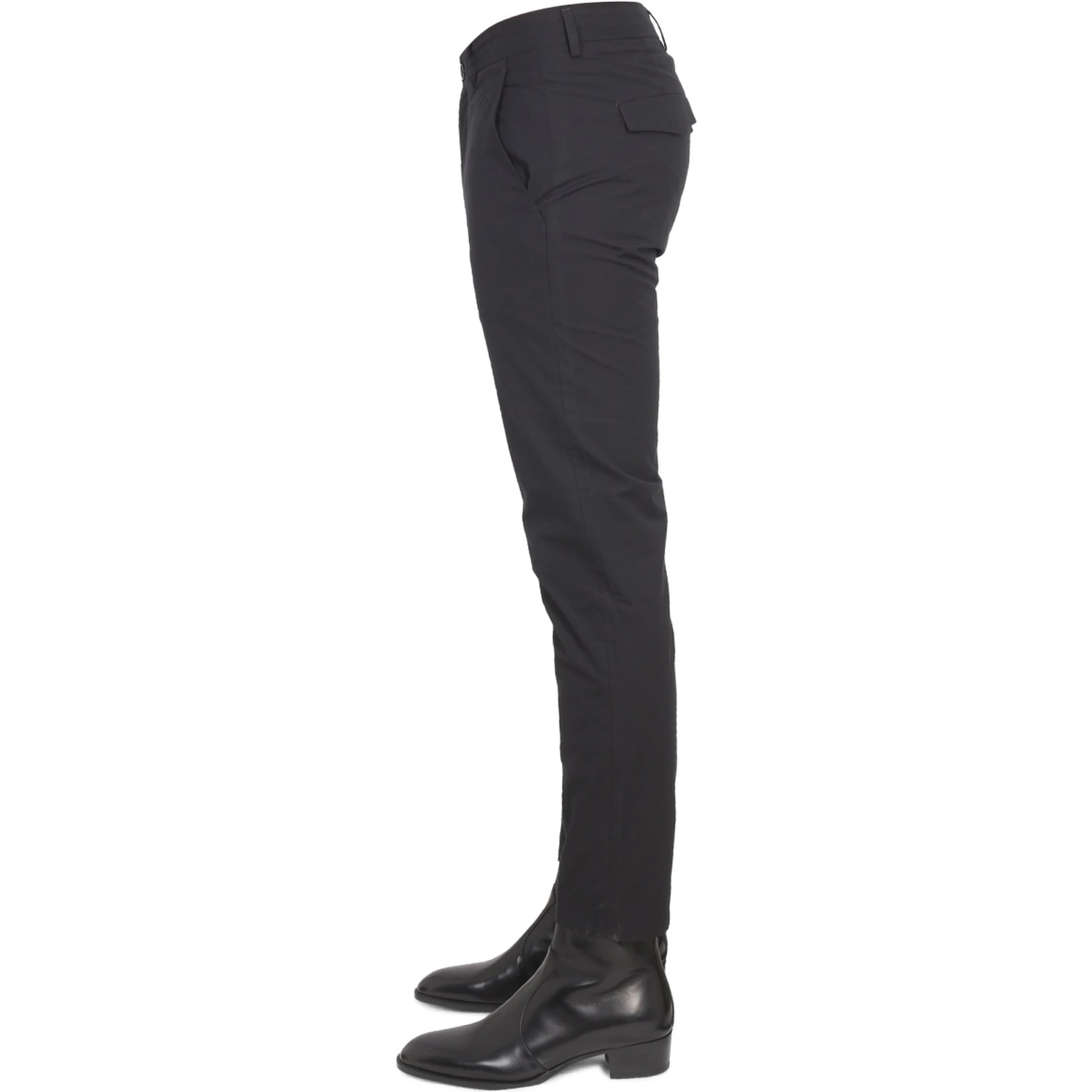 PANTS WITH LOGO PATCH