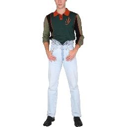 DOUBLE WAISTED JEANS