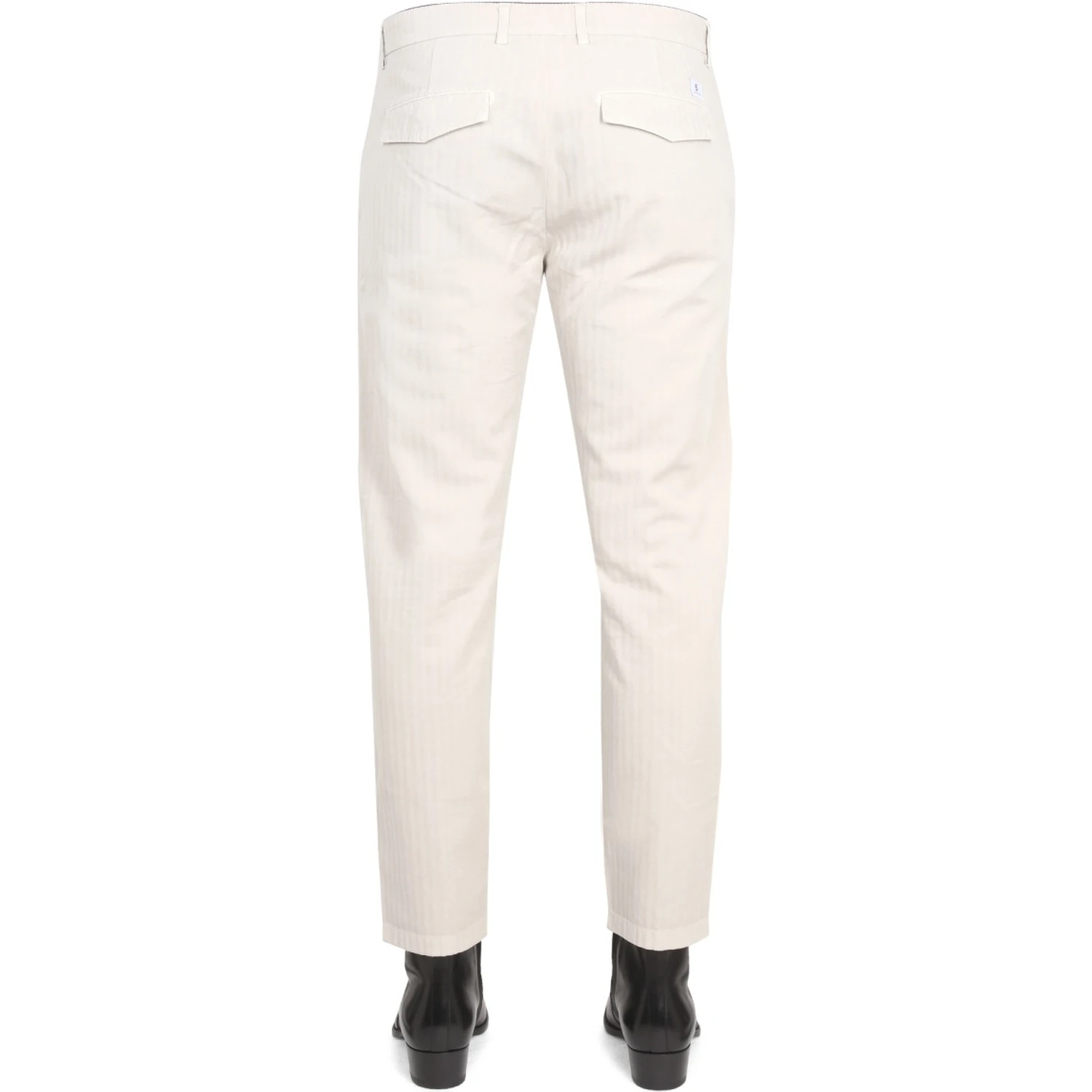 PANTS WITH LOGO PATCH