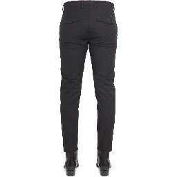 PANTS WITH LOGO PATCH