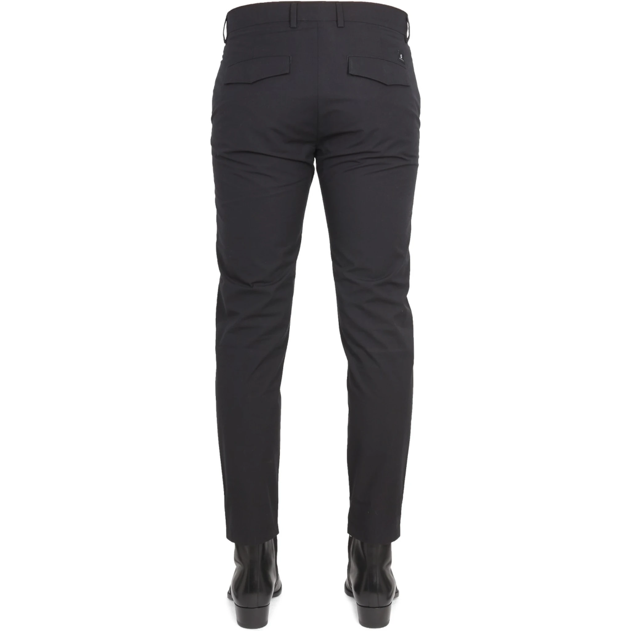 PANTS WITH LOGO PATCH