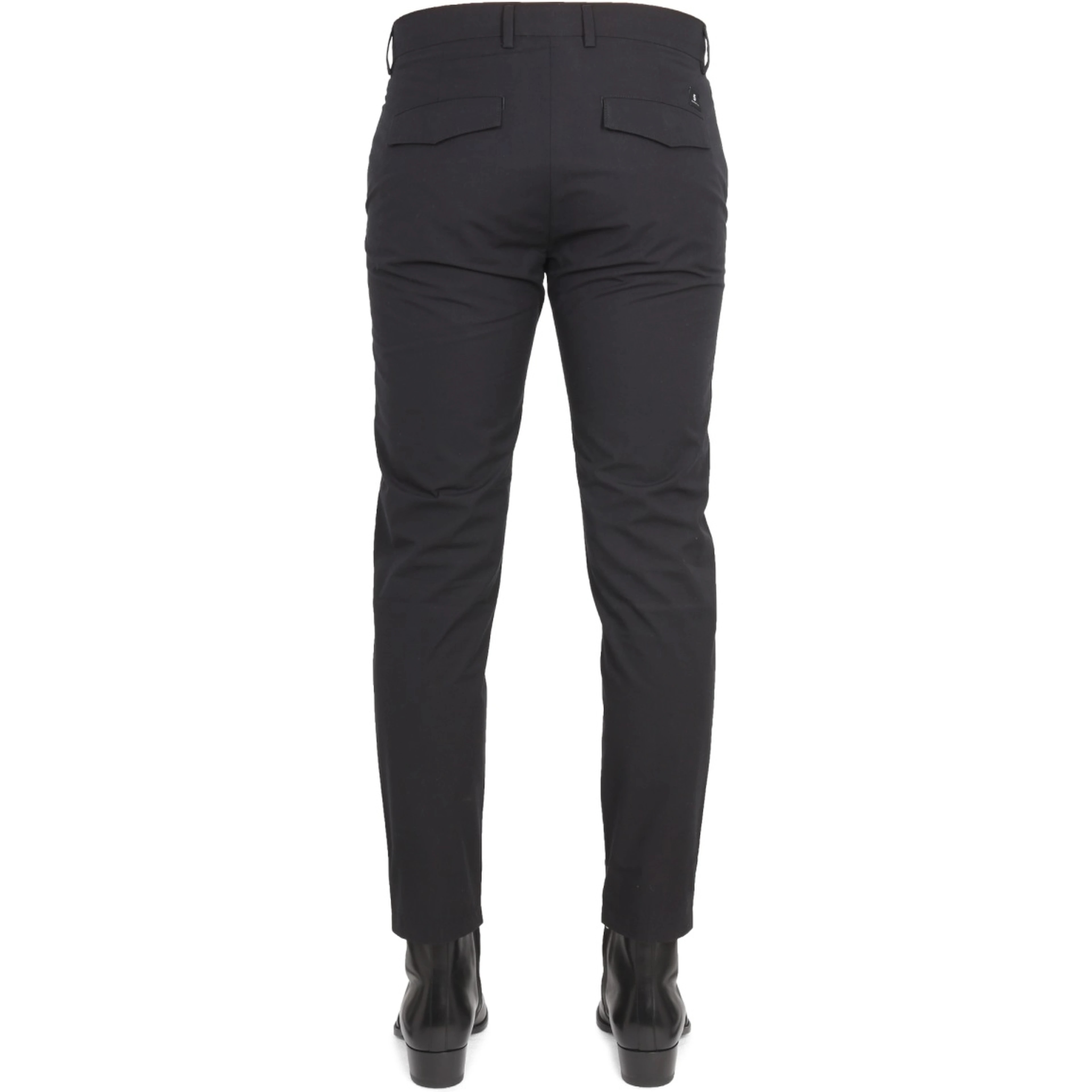 PANTS WITH LOGO PATCH