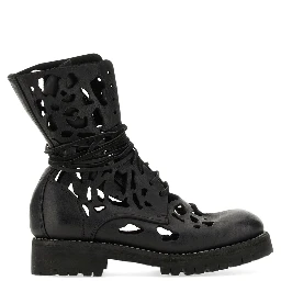 ANKLE BOOT WITH CUT OUT DETAILS