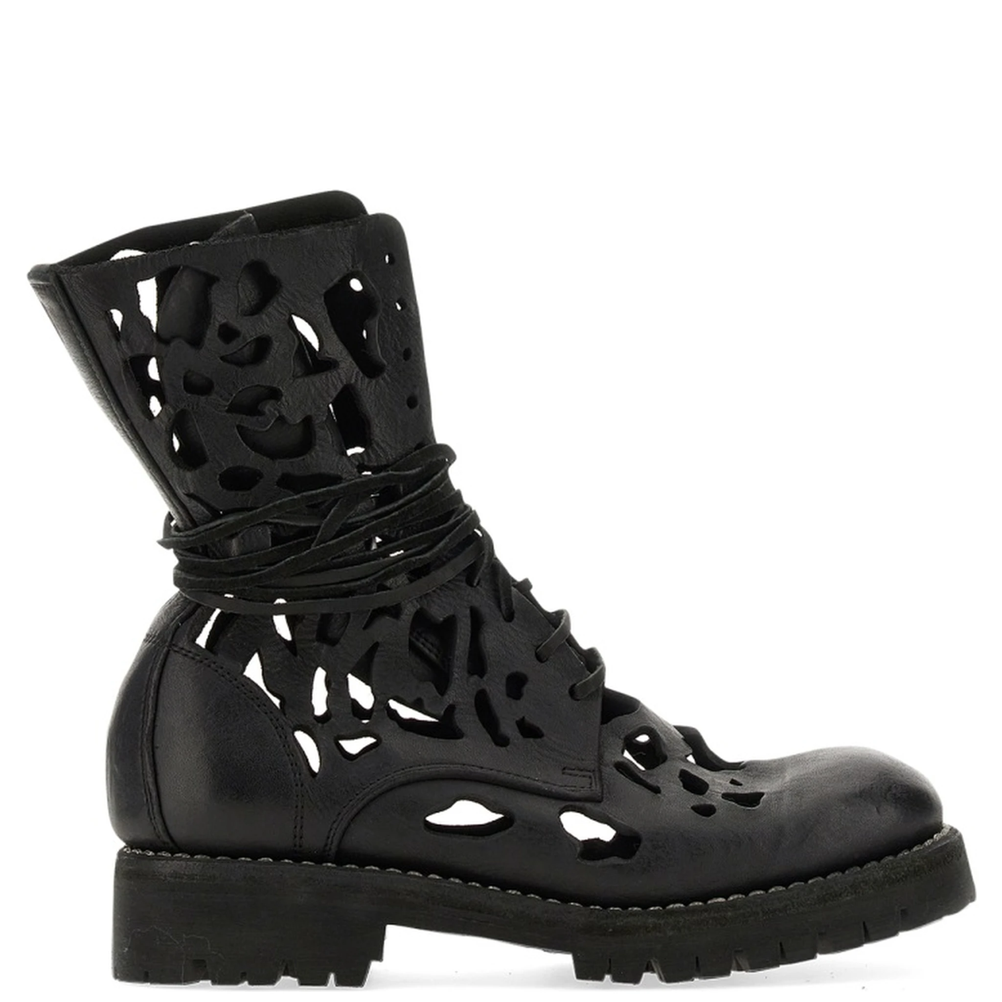 ANKLE BOOT WITH CUT OUT DETAILS