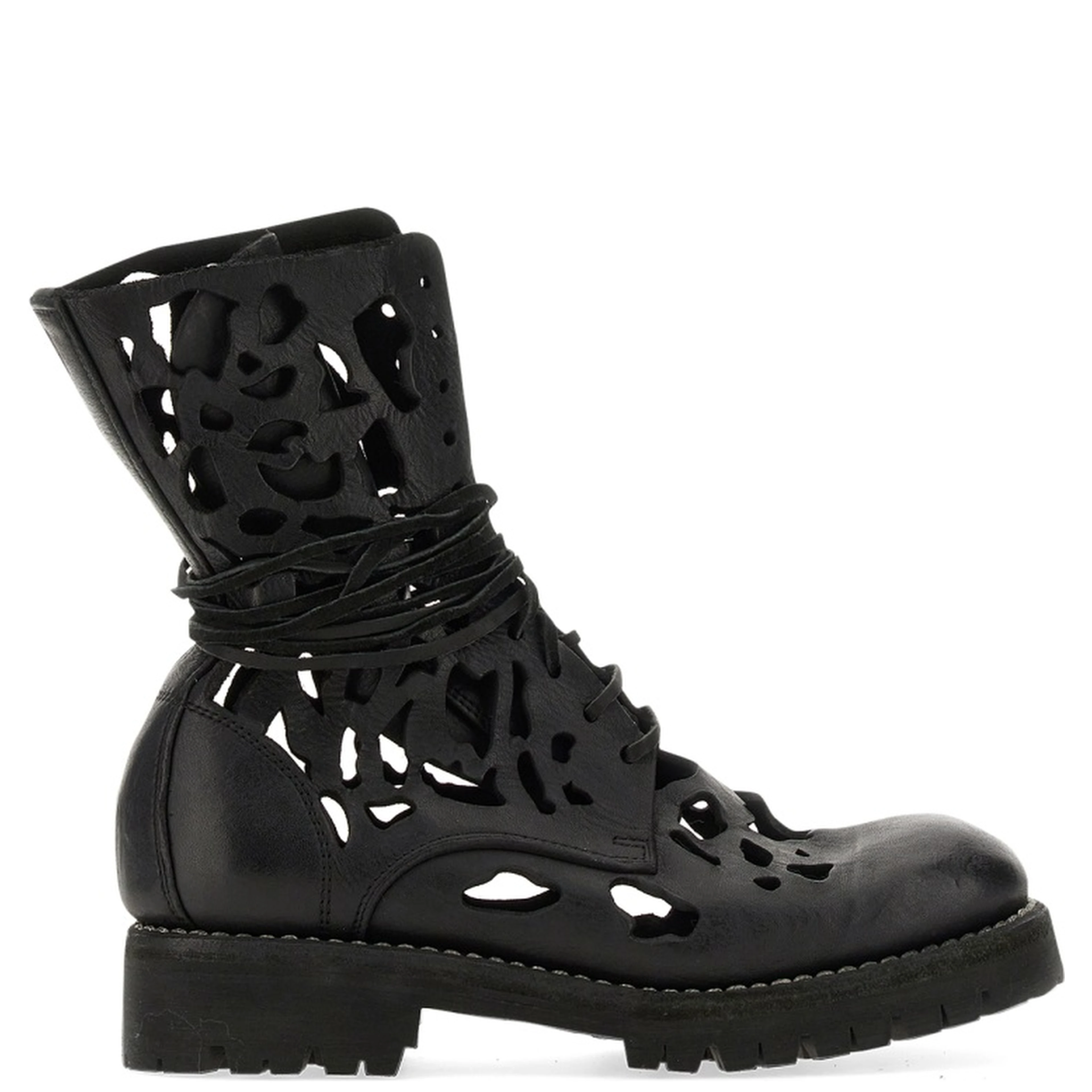 ANKLE BOOT WITH CUT OUT DETAILS