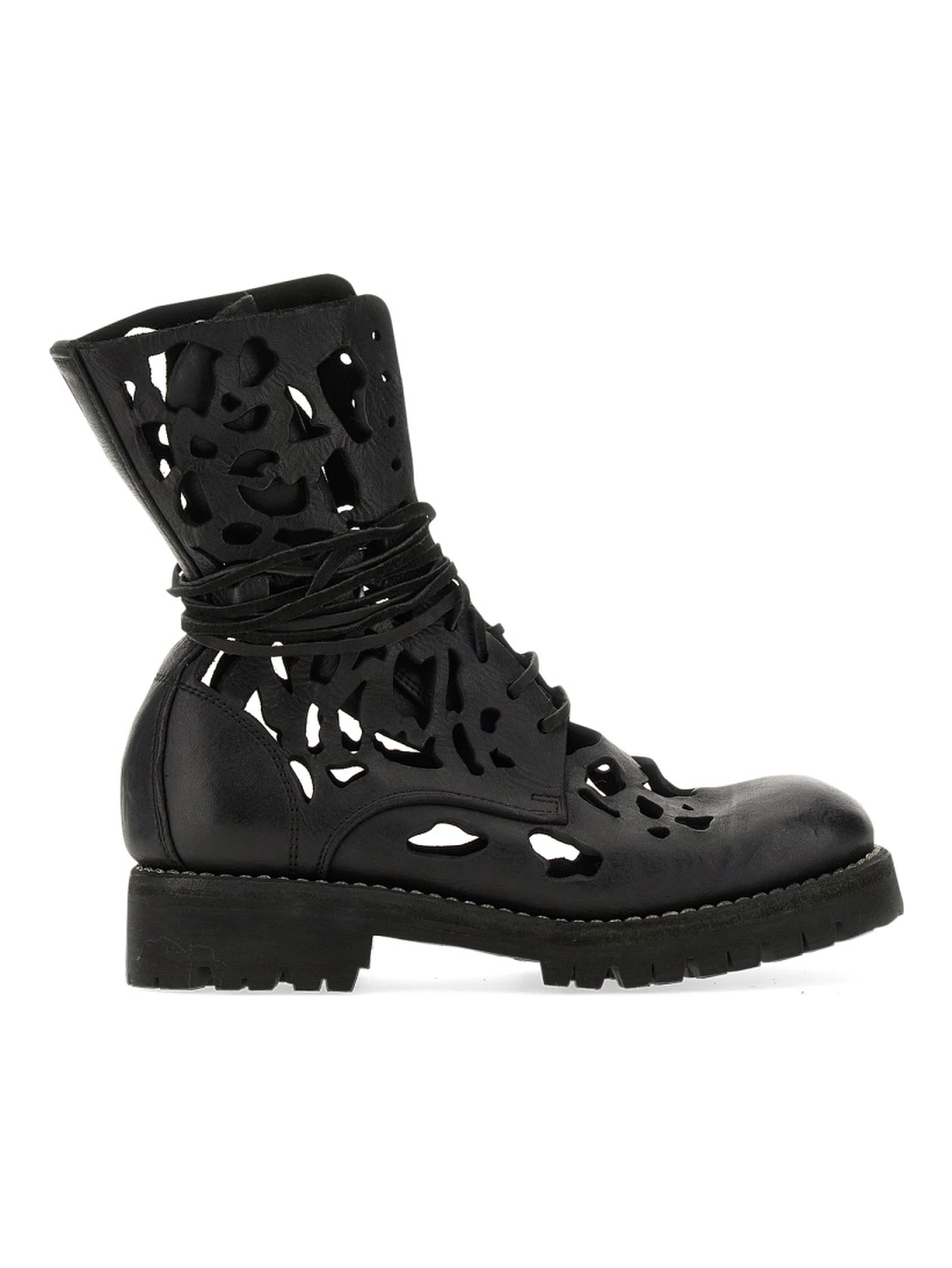 ANKLE BOOT WITH CUT OUT DETAILS