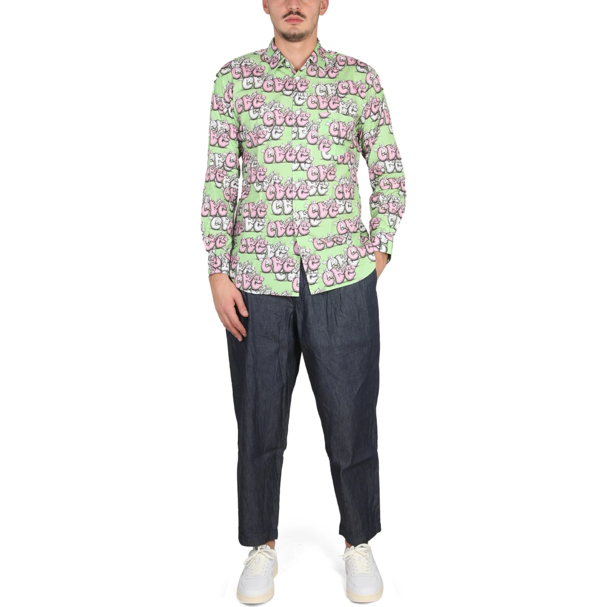 SHIRT WITH PRINT X KAWS