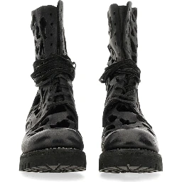ANKLE BOOT WITH CUT OUT DETAILS
