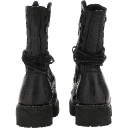ANKLE BOOT WITH CUT OUT DETAILS