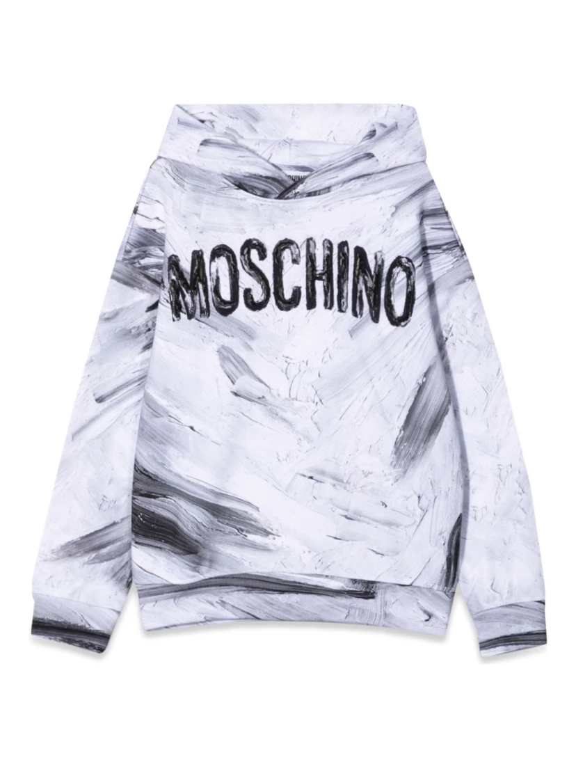 FELPA IN COTONE CON CAPPUCCIO