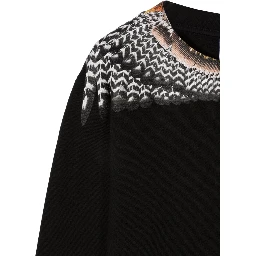 BLACK GRIZZLY WINGS CREWNECK