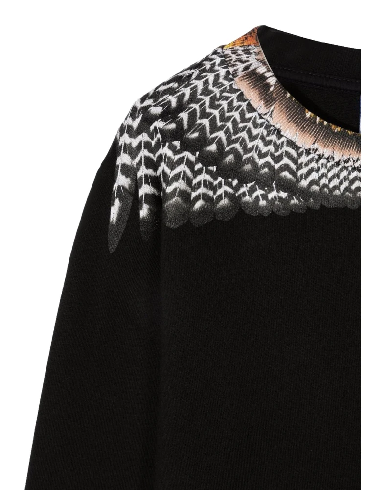 BLACK GRIZZLY WINGS CREWNECK alternative