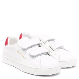 STRAP TENNIS SNEAKER CALF LEATHER
