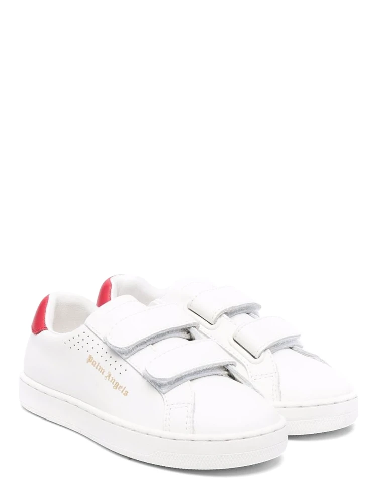 STRAP TENNIS SNEAKER CALF LEATHER