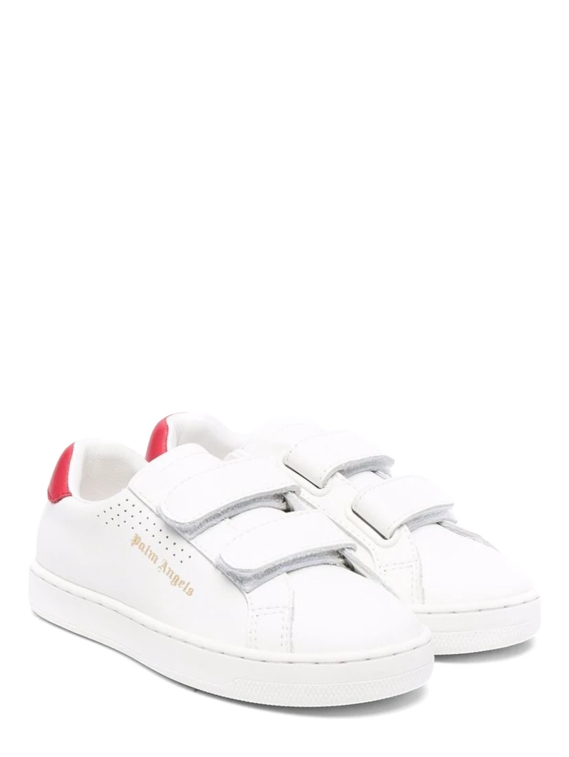 STRAP TENNIS SNEAKER CALF LEATHER