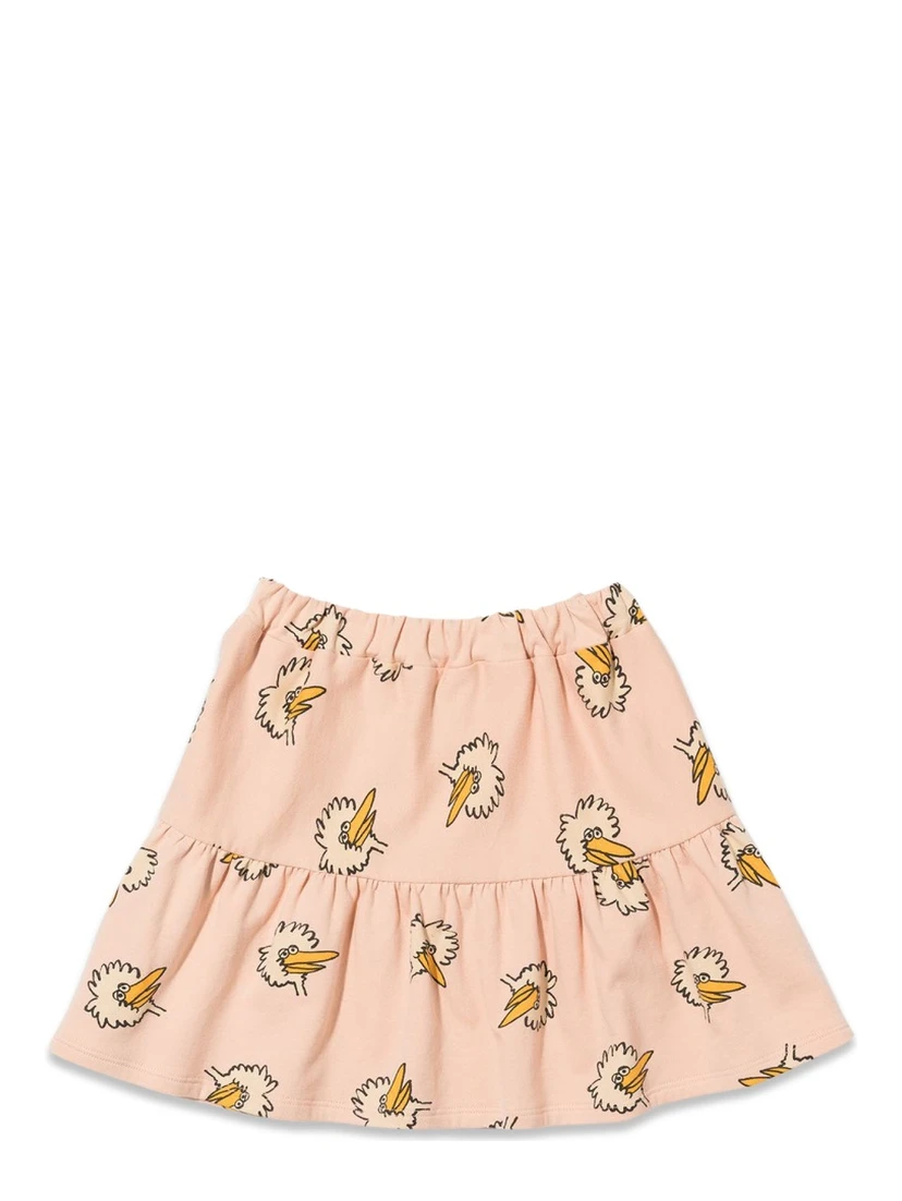 BIRDIE ALL OVER FLEECE SKIRT