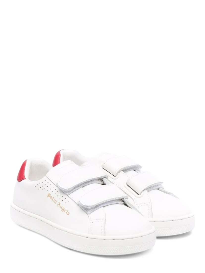 STRAP TENNIS SNEAKER CALF LEATHER
