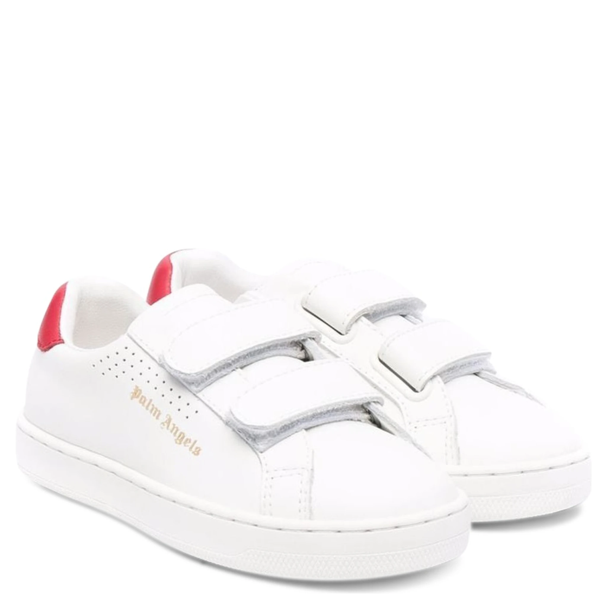 STRAP TENNIS SNEAKER CALF LEATHER