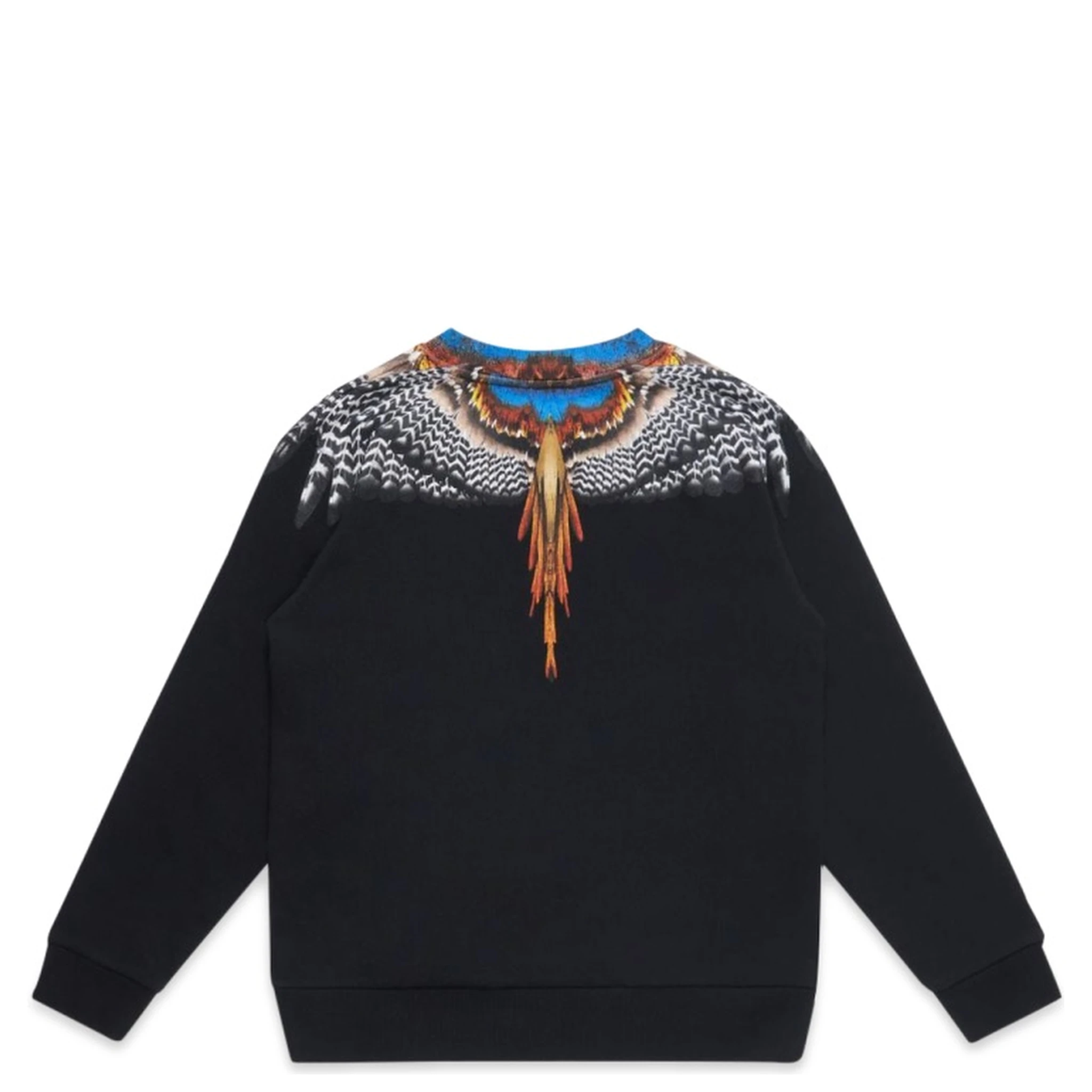 BLACK GRIZZLY WINGS CREWNECK