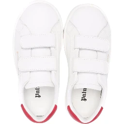 STRAP TENNIS SNEAKER CALF LEATHER